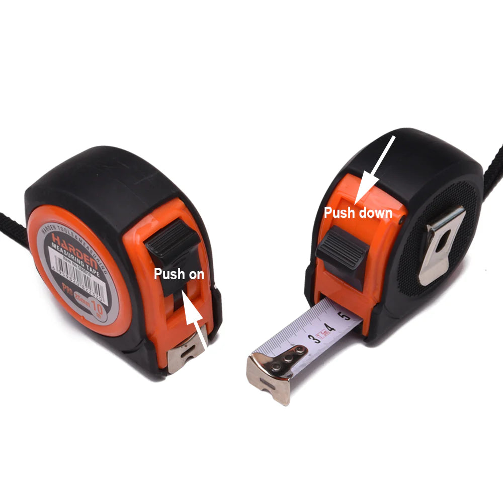 HARDEN 10m (33ft) Professional Heavy-Duty Measuring Tape 
