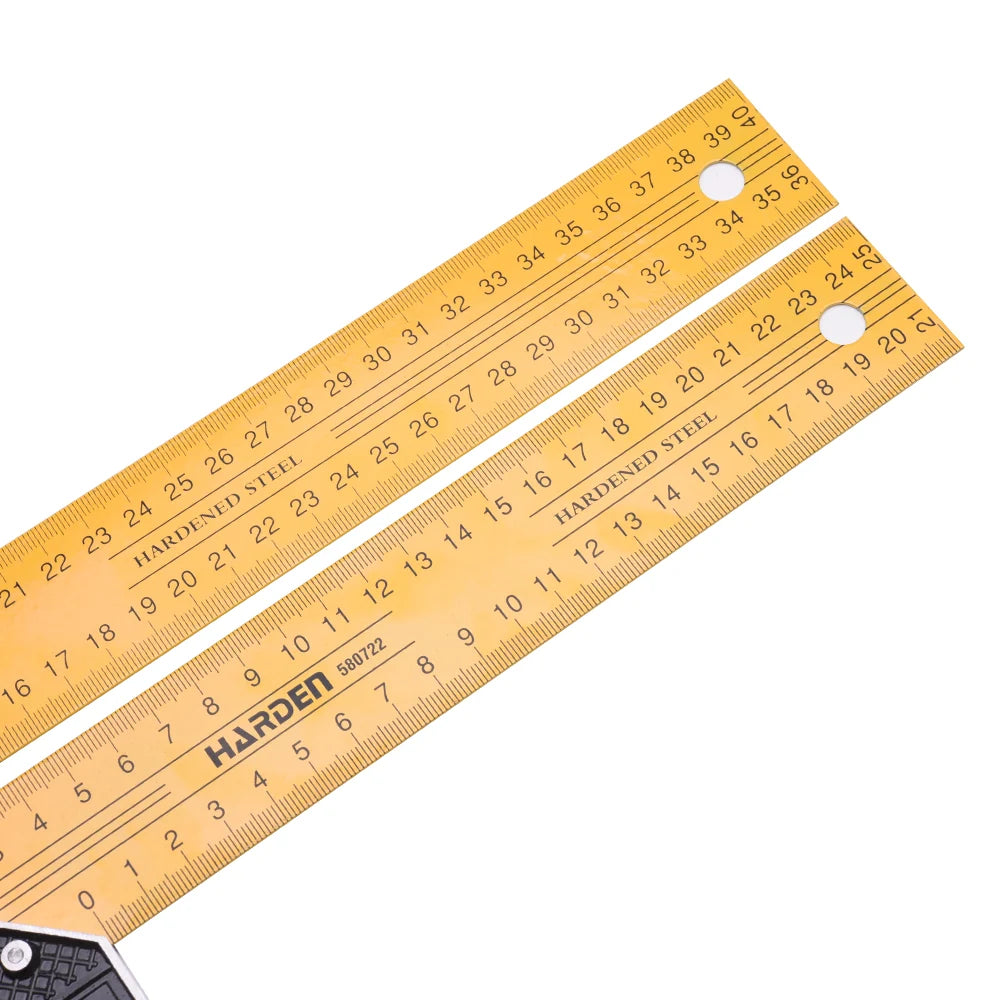 HARDEN 12-Inch (300mm) Professional Steel L-Square | 580723 Harden