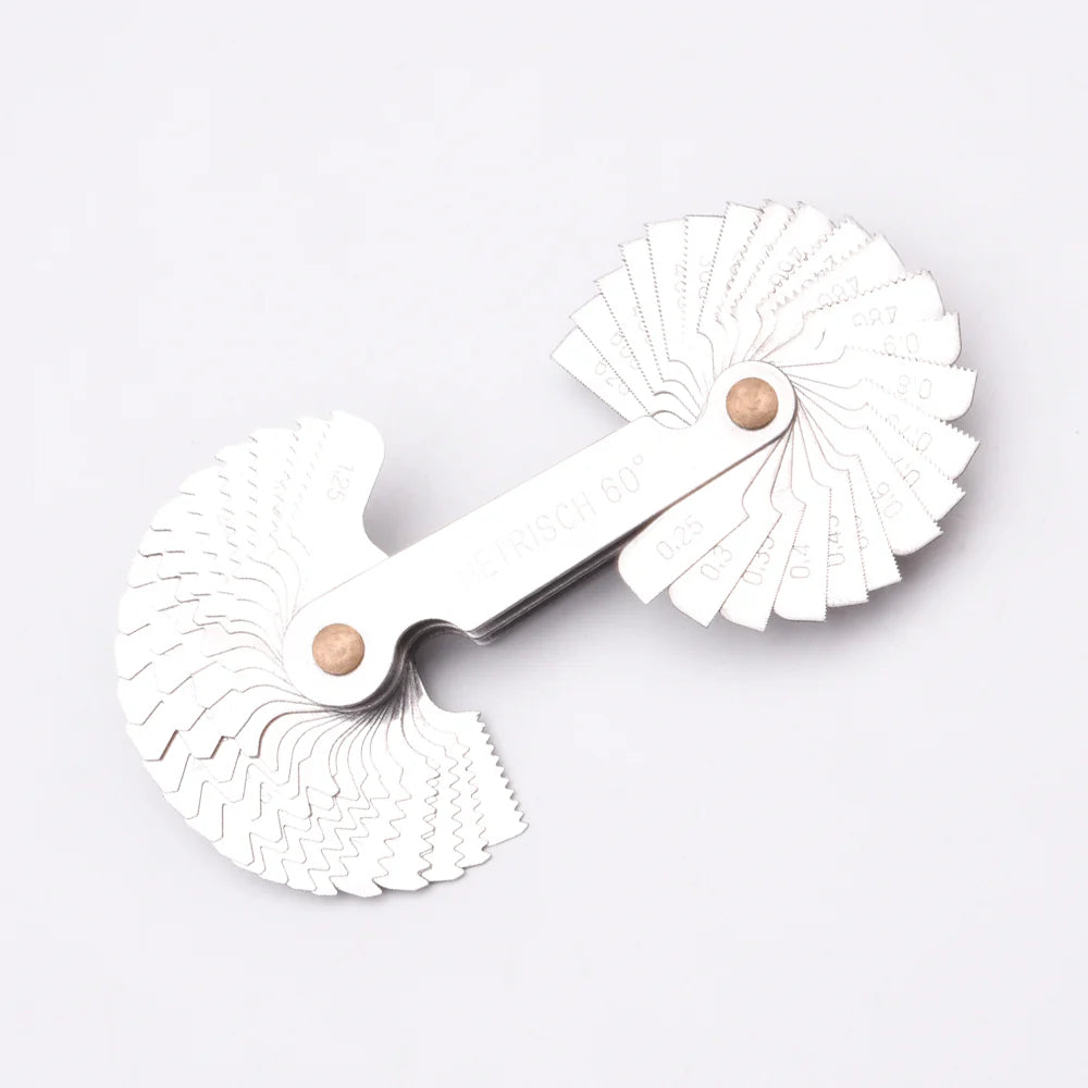 HARDEN 580412 Professional 52-Piece Master Screw Pitch Gauge Set