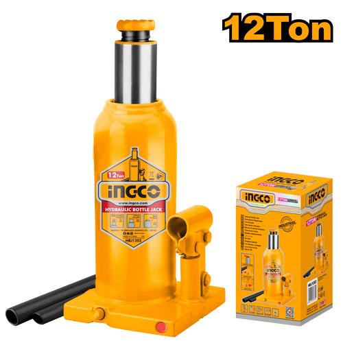 Ingco 12Ton Hydraulic Bottle Jack | HBJ1202 Ingco