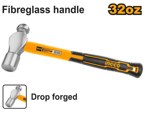 Ingco 32oz Ball Pein Hammer | HBPH88032 Ingco