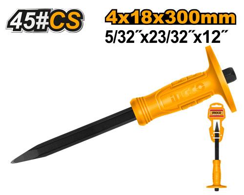 Ingco 4mm Concrete Chisel | HCC0841218 Ingco