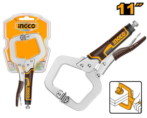 Ingco 710g 11 inch C-Clamp Locking Plier | HCCLW0211 Ingco