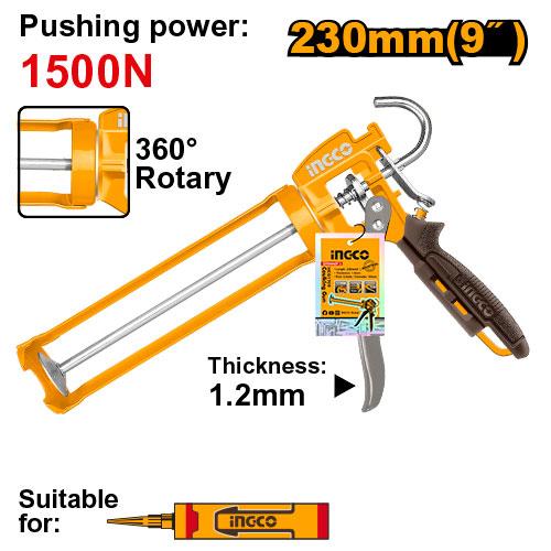 Ingco 230mm Caulking Gun | HCG1709 Ingco
