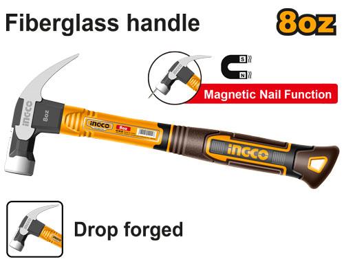 Ingco 8oz Claw Hammer | HCH81008 Ingco