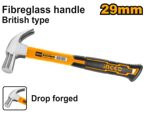 Ingco 29mm British Type Claw Hammer | HCH880229 Ingco