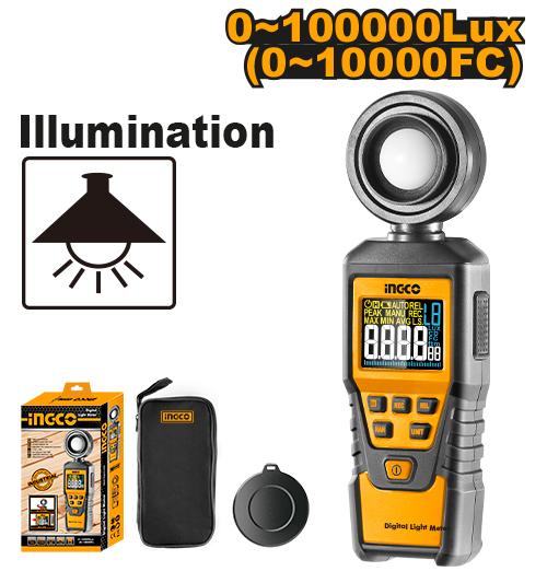 Ingco Digital light luxmeter | HETLU01 Ingco