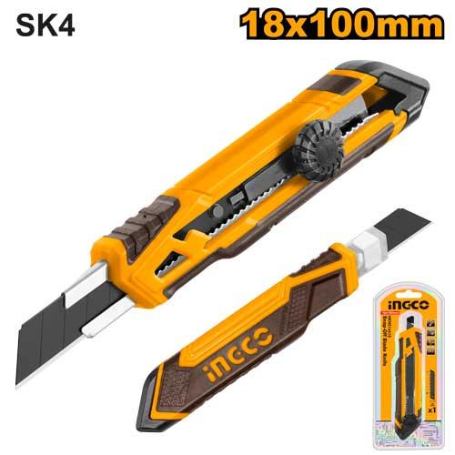 Ingco 18mm 173mm Snap-off Blade Knife | HKNS16618 Ingco