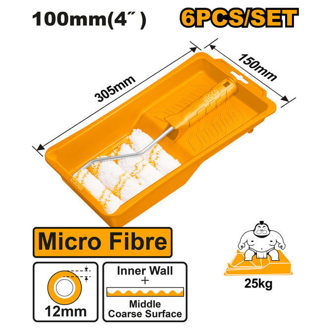 HKTCB061004  Cylinder Brush 6 in 1 Set