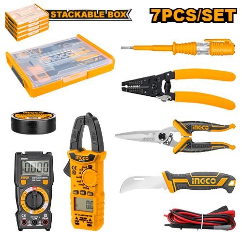 Ingco 7 Pcs Telecom Tools Set | HKTV01T071 Ingco