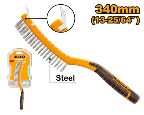 Ingco 340mm Wire Brush | HKTWB3403 Ingco