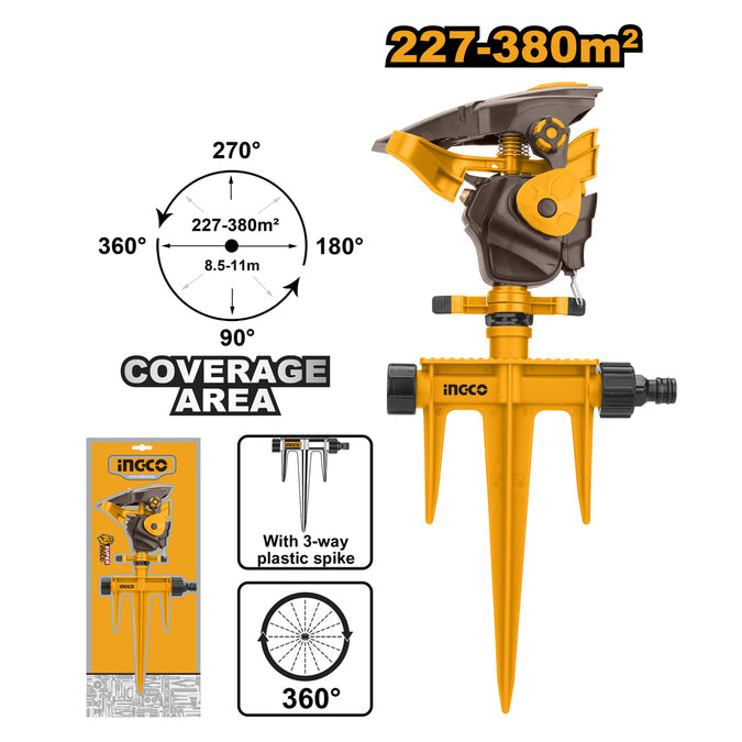 HPS13601 Plastic Auto Gear sprinkler