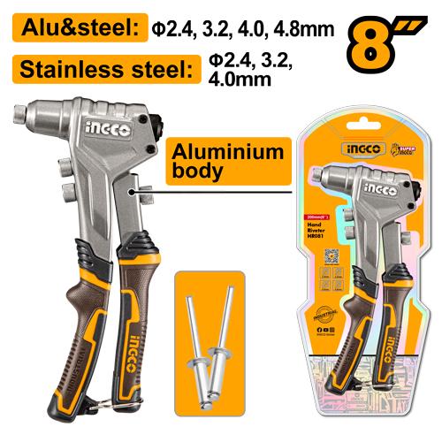 Ingco 8 inch Hand Riveter | HR081 Ingco