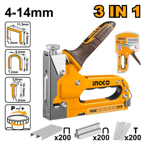 Ingco 3 In 1 Staple Gun | HSG1405 Ingco