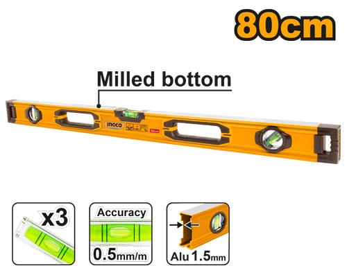 Ingco 80cm Spirit Level | HSL08080 Ingco