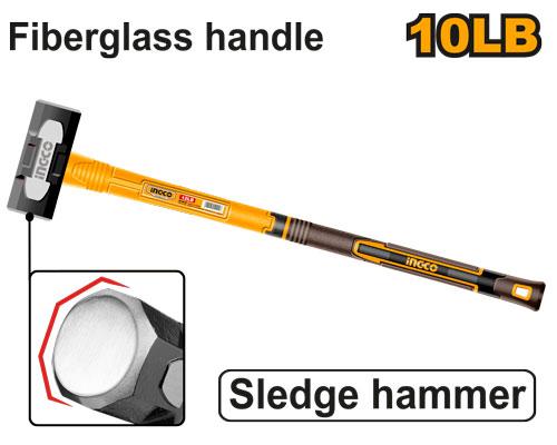 Ingco 10LB Sledge Hammer | HSM81498 Ingco
