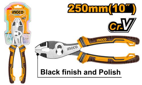 Ingco 10 inch/250mm Slip Joint Pliers | HSPJP02250 Ingco