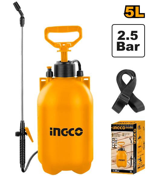 Ingco 5L Pressure sprayer | HSPP3051 Ingco