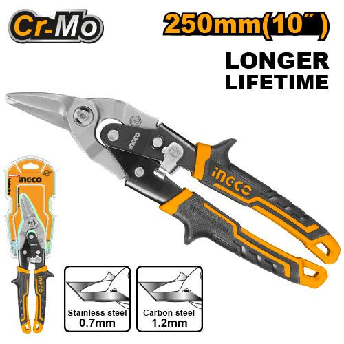 Ingco 250mm Aviation Snip | HTSN2610R Ingco