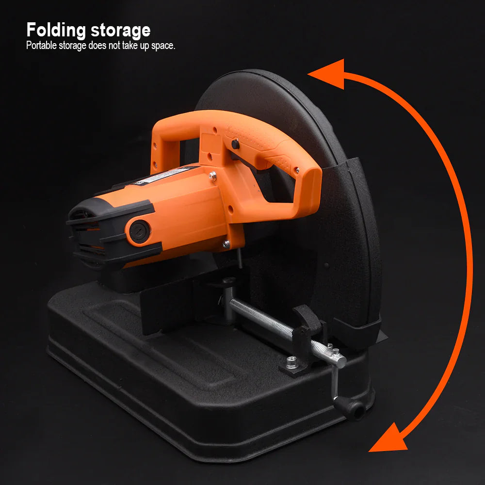 HARDEN 753552 2700W 355mm Industrial Metal Cut-Off Saw with Spark Guard