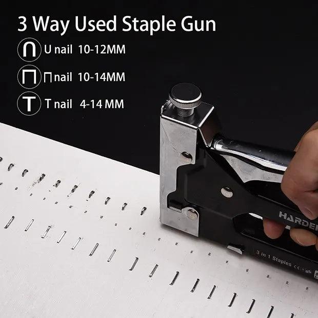 Harden 3 Way Used Staple Gun with Extra Pins | 620803