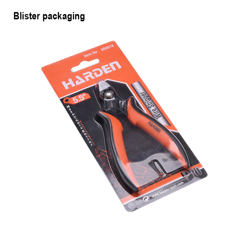 Harden 5.5" Wire Stripper Cutter Carbon Steel | 660618