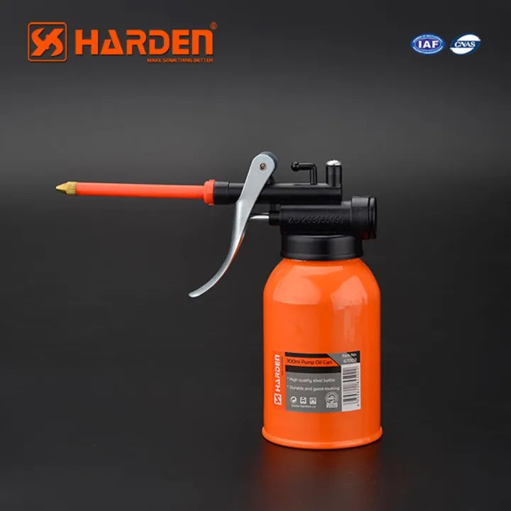Harden 670003 300ml Professional Pump Oil Can with Flexible Spout | Marvisons