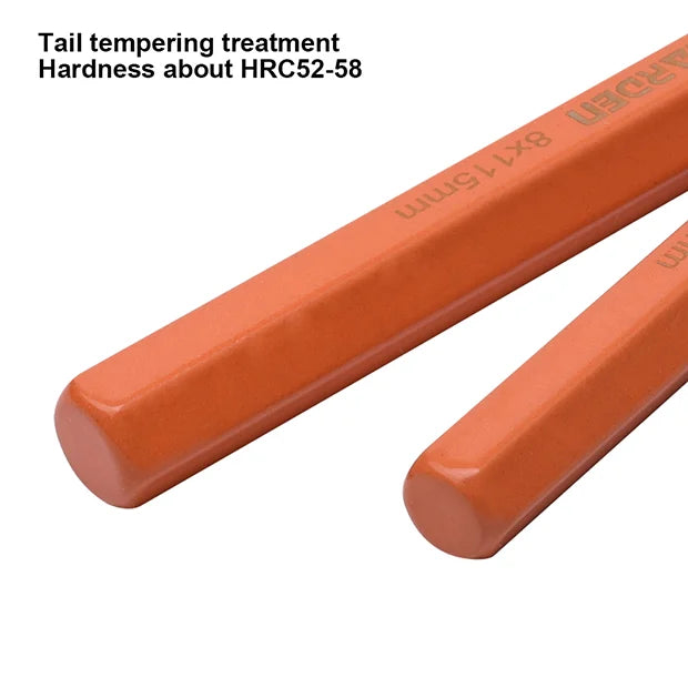 Harden 6x10x100mm, 8x12x115mm Centre Chisel | 610831, 610832