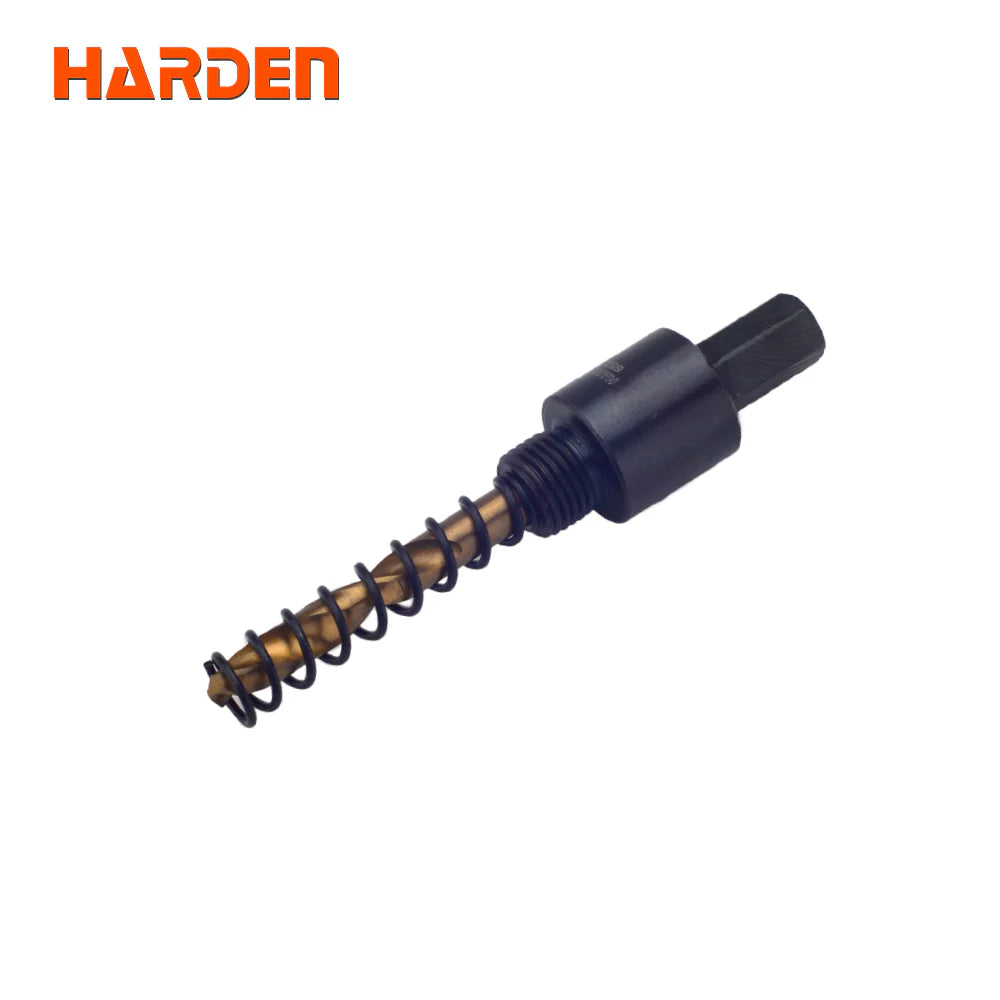 HARDEN 610536 Professional Hole Saw Arbor for 32mm-152mm Saws with HSS Pilot Drill