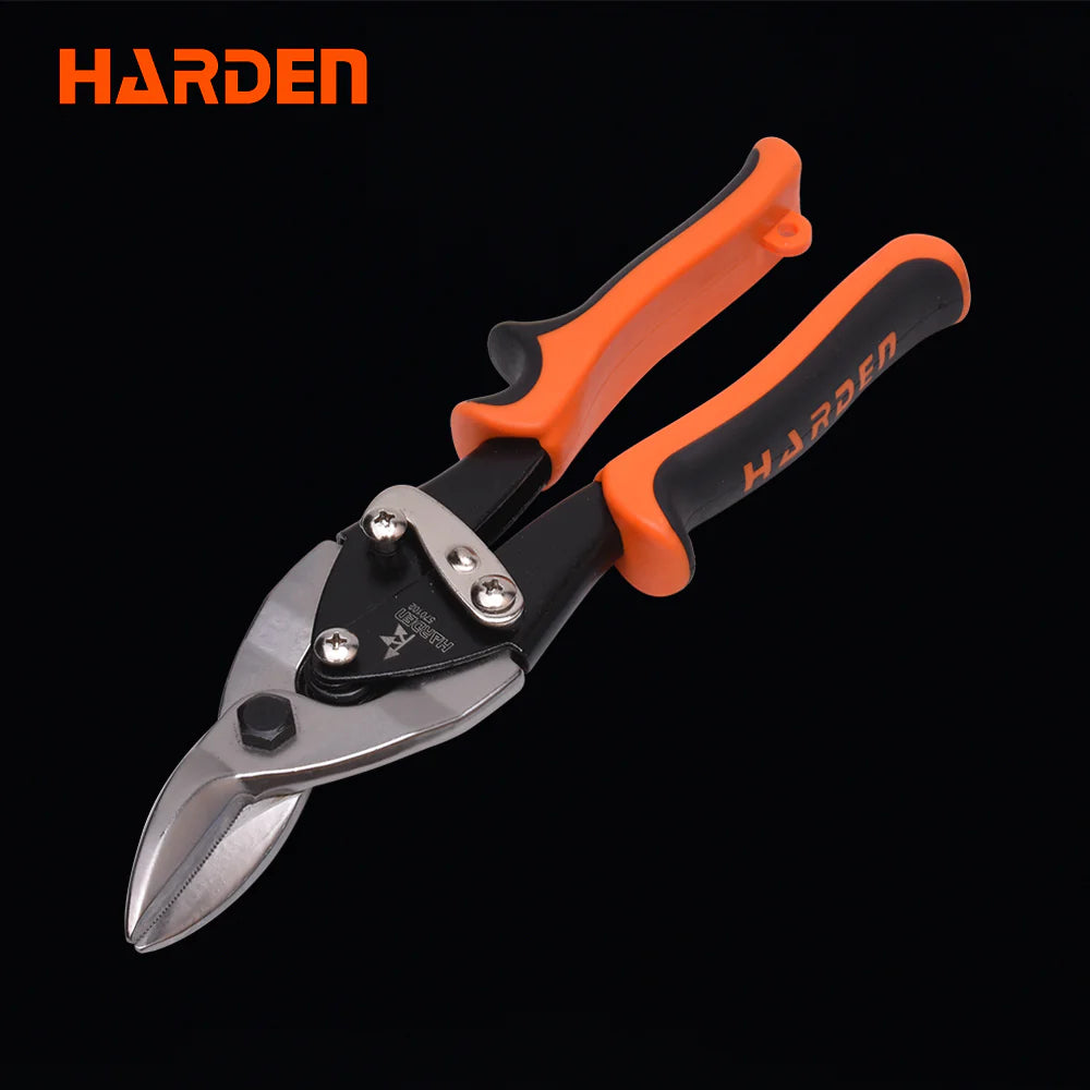 HARDEN 570102 10-inch right-cut aviation snips for sheet metal and stainless steel