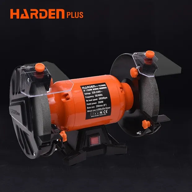 Harden Bench Grinder 8 Inch 350W Double Wheel | 753608