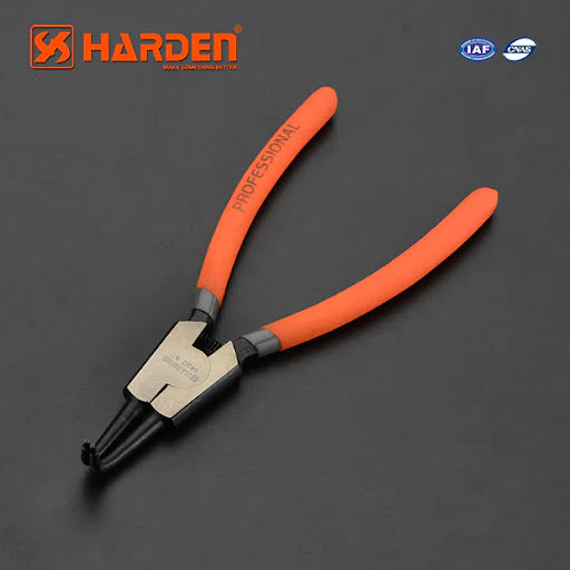 HARDEN Professional External Bent-Jaw Circlip Pliers (180mm/225mm)