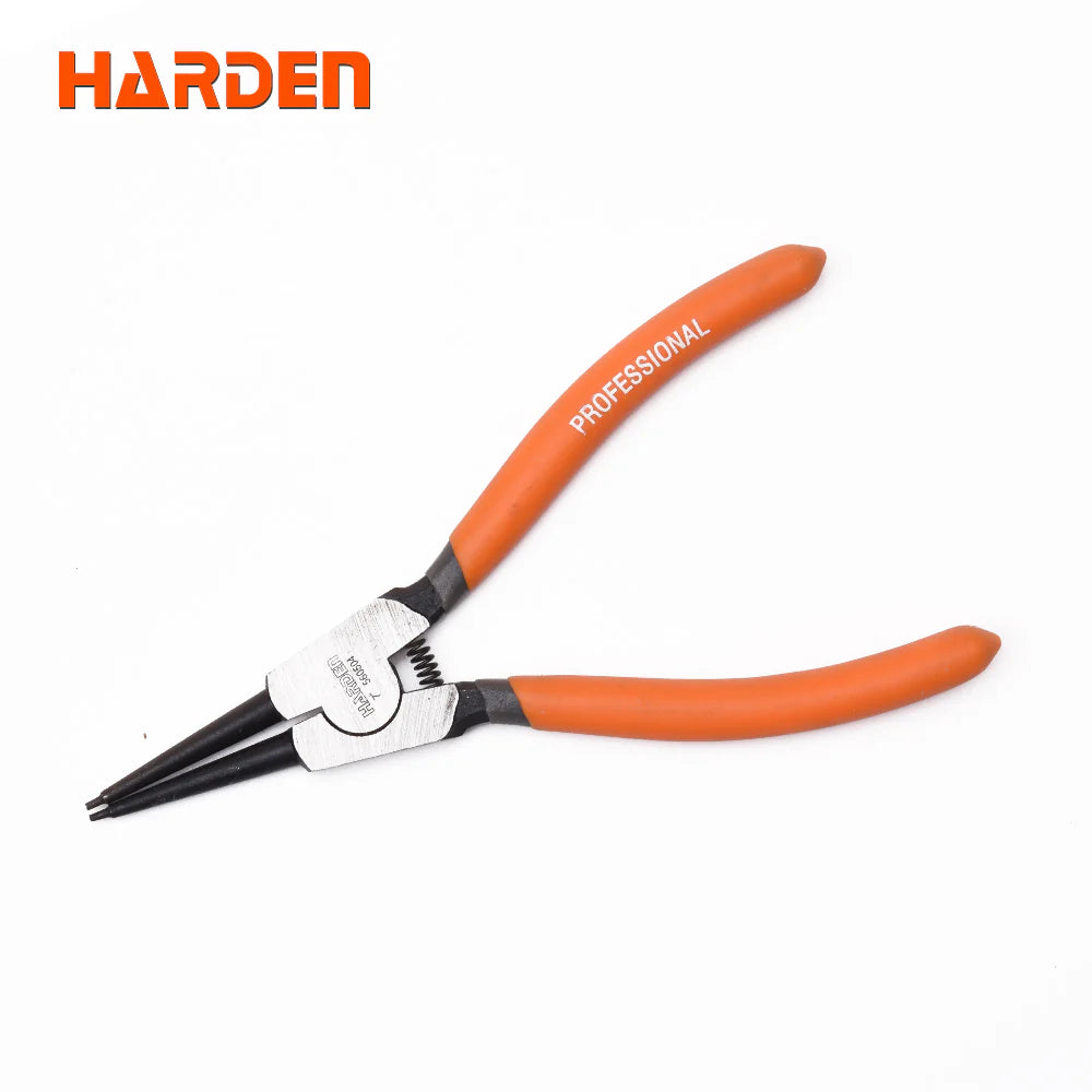 HARDEN 560505 9-Inch (225mm) External Straight-Jaw Circlip Pliers