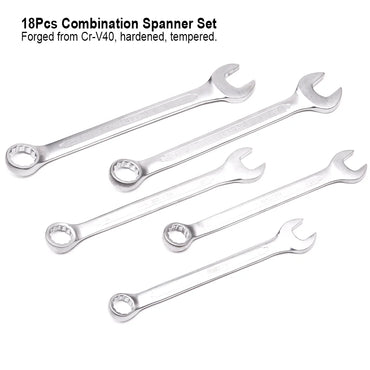 Harden 18Pcs Combination Spanner Set | 520655