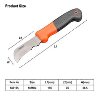 Harden Curved Electrical Knife 185mm Cable Stripping | 660105