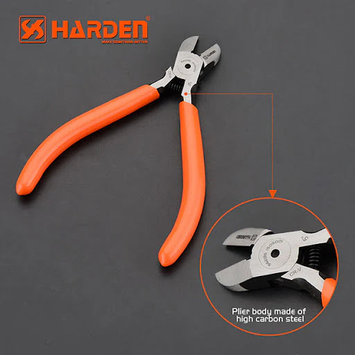 HARDEN 560285 (A03) 5-Inch (125mm) Professional Electronic Cutting Pliers 