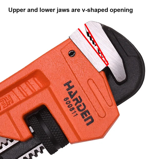 Harden Heavy Duty Fast Pipe Wrench | 600810, 600811