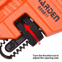 Harden Heavy Duty Fast Pipe Wrench | 600810, 600811