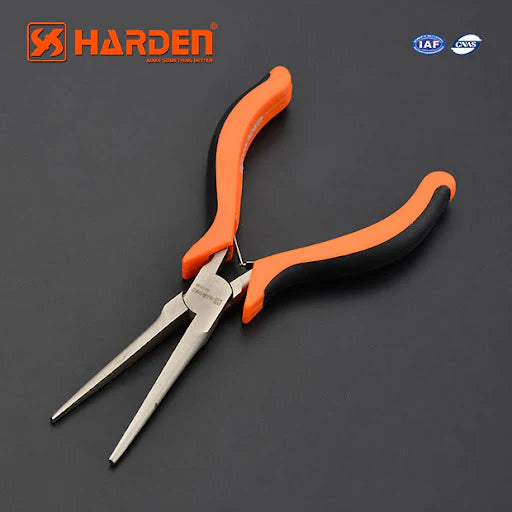 HARDEN 560308 4.5-Inch (115mm) Mini Long-Nose Pliers