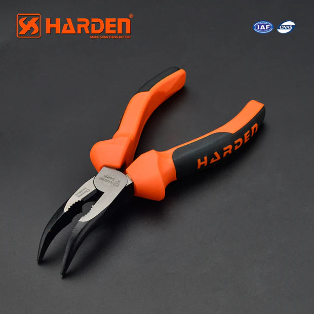 HARDEN 560231 6-Inch (160mm) Professional Bent-Nose Pliers