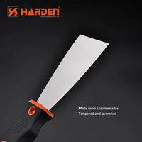 Harden Professional 50mm - 125mm Stainless Steel Scraper – Mirror Polished | 620202 - 620205