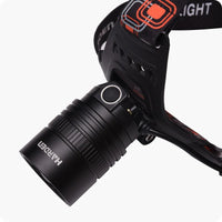 HARDEN 660735 Professional Rechargeable Aluminum LED Headlamp for Mechanics and Outdoor Use