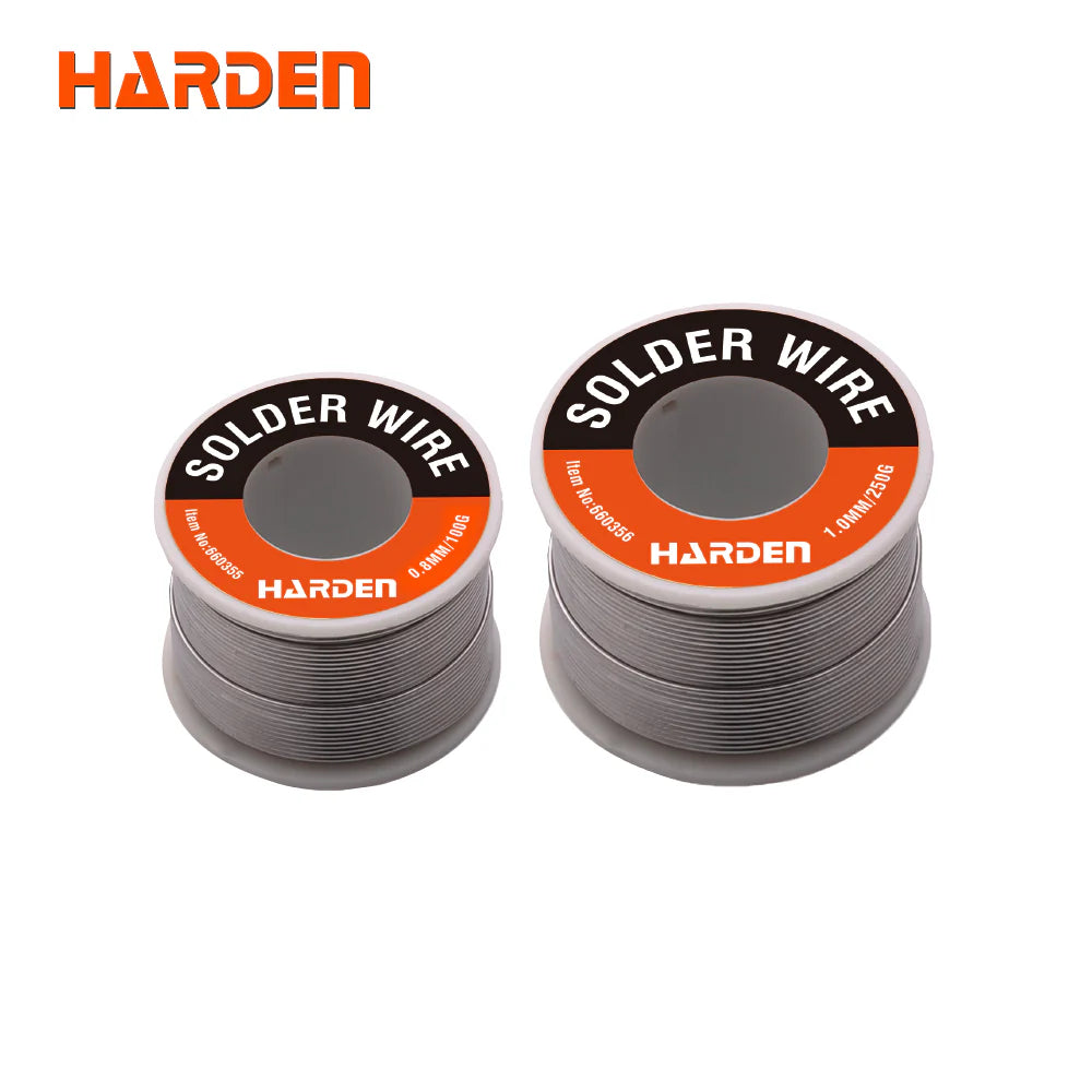 HARDEN Professional 660355 Solder Wire Spool with Rosin Core for Electronics Repair