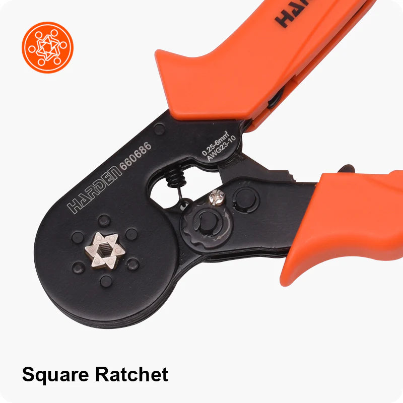 Harden Square Ratchet Crimping Plier | 660686