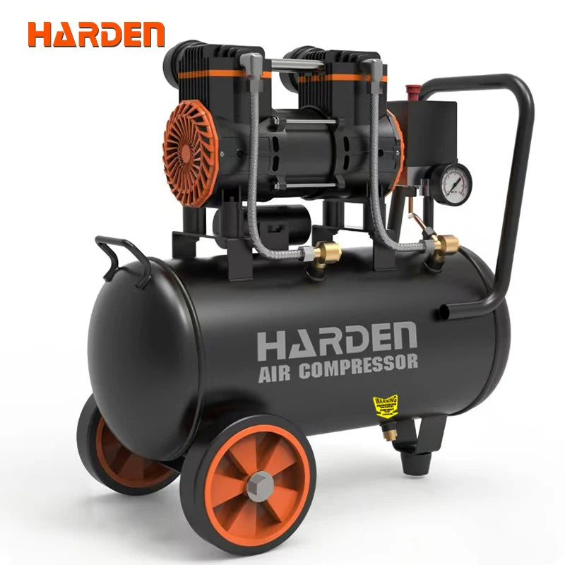 Harden Professional 24L Oil-Free Silent Air Compressor | 683024