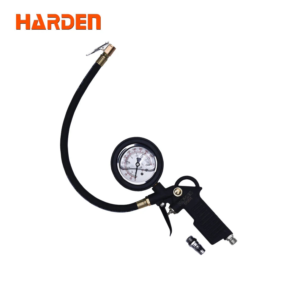 Harden Professional Gun-Type Tire Pressure Inflator Gauge | 670506