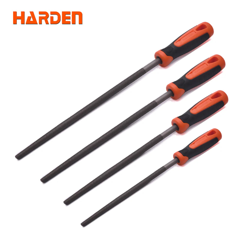 Harden Professional Round Second Cut File 6", 8", 10", 12" | 610692 – 610695