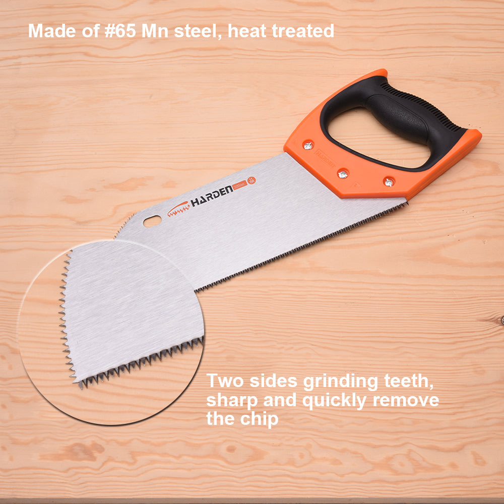 Harden 300x140x70mm Mitre Box With Back Saw Set | 631246