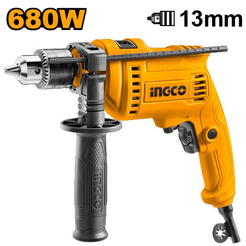 Ingco 680W 0-3000rpm Impact Drill | ID6808 Ingco