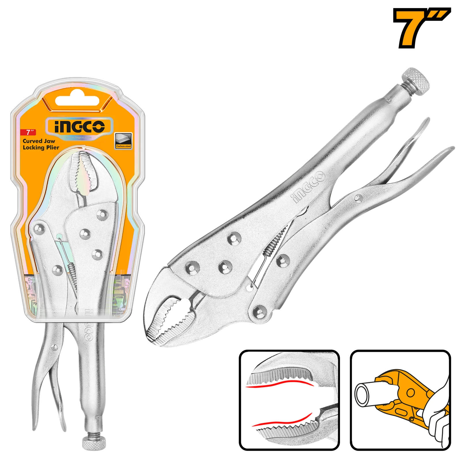 Ingco-Curved-Jaw-Locking-Plier-HCJLW0207-Marvisons